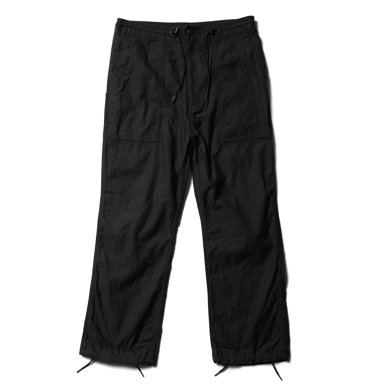 Needles / ニードルズ | String Fatigue Pant - Back Sateen - Black