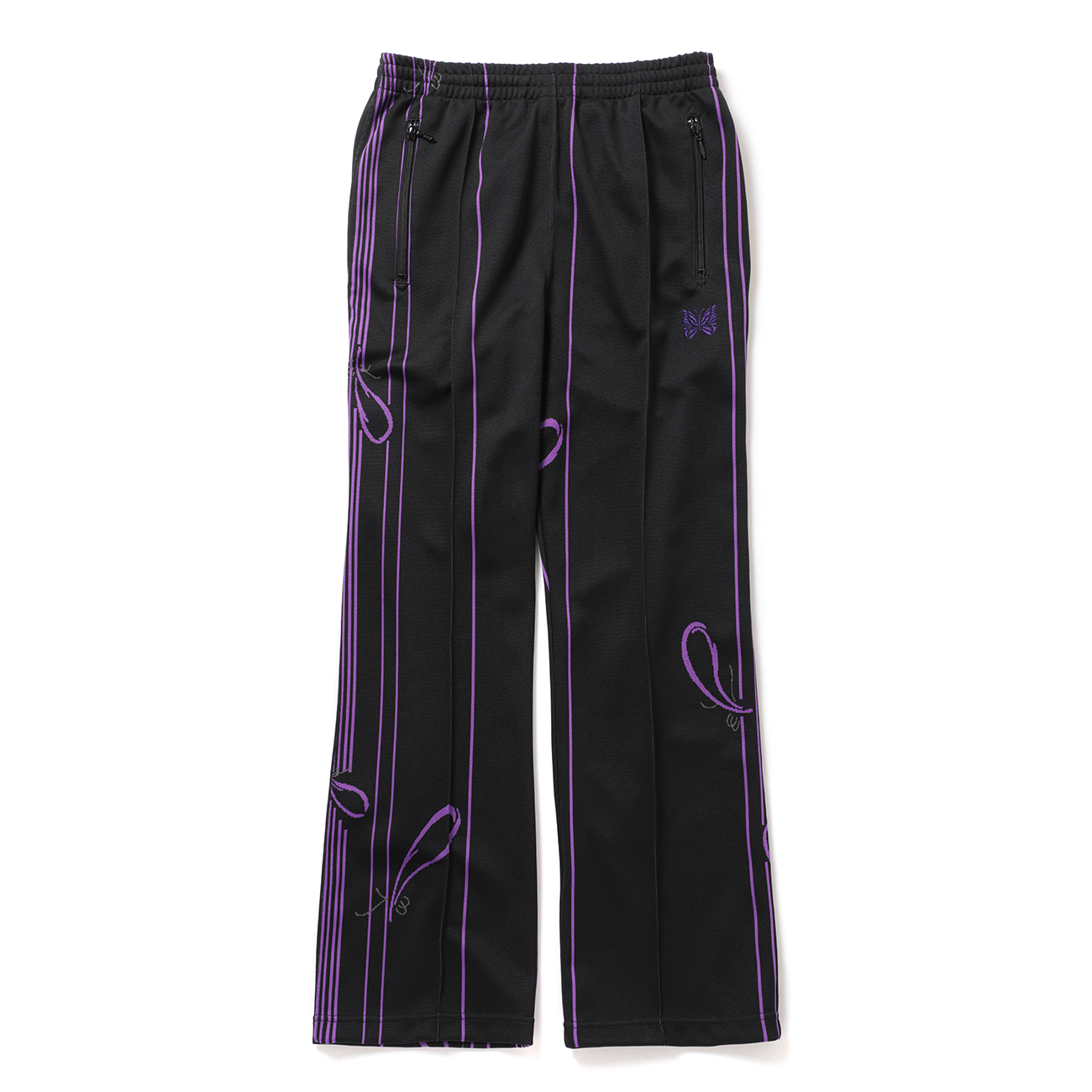 Needles / ニードルズ | Track Pant - Poly Jacquard - Black | 通販