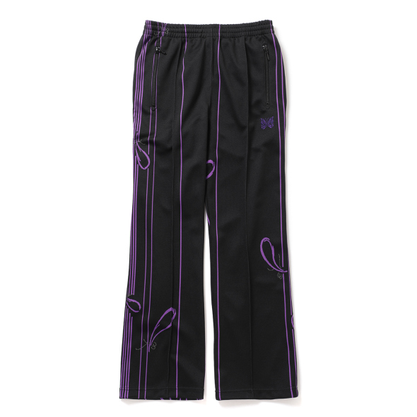 Needles / ニードルズ | Track Pant - Poly Jacquard - Black | 通販