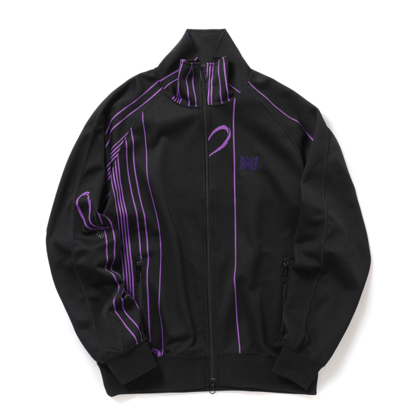 Needles / ニードルズ | Track Jacket - Poly Jacquard - Black | 通販