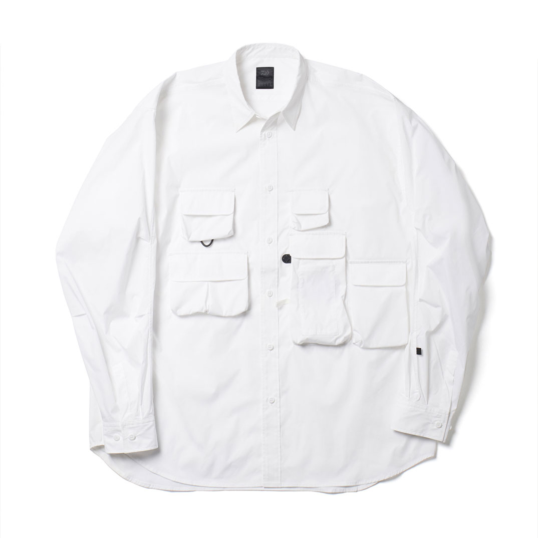 DAIWA PIER39 / ダイワピア39 | Tech Anglers Shirts L/S - White