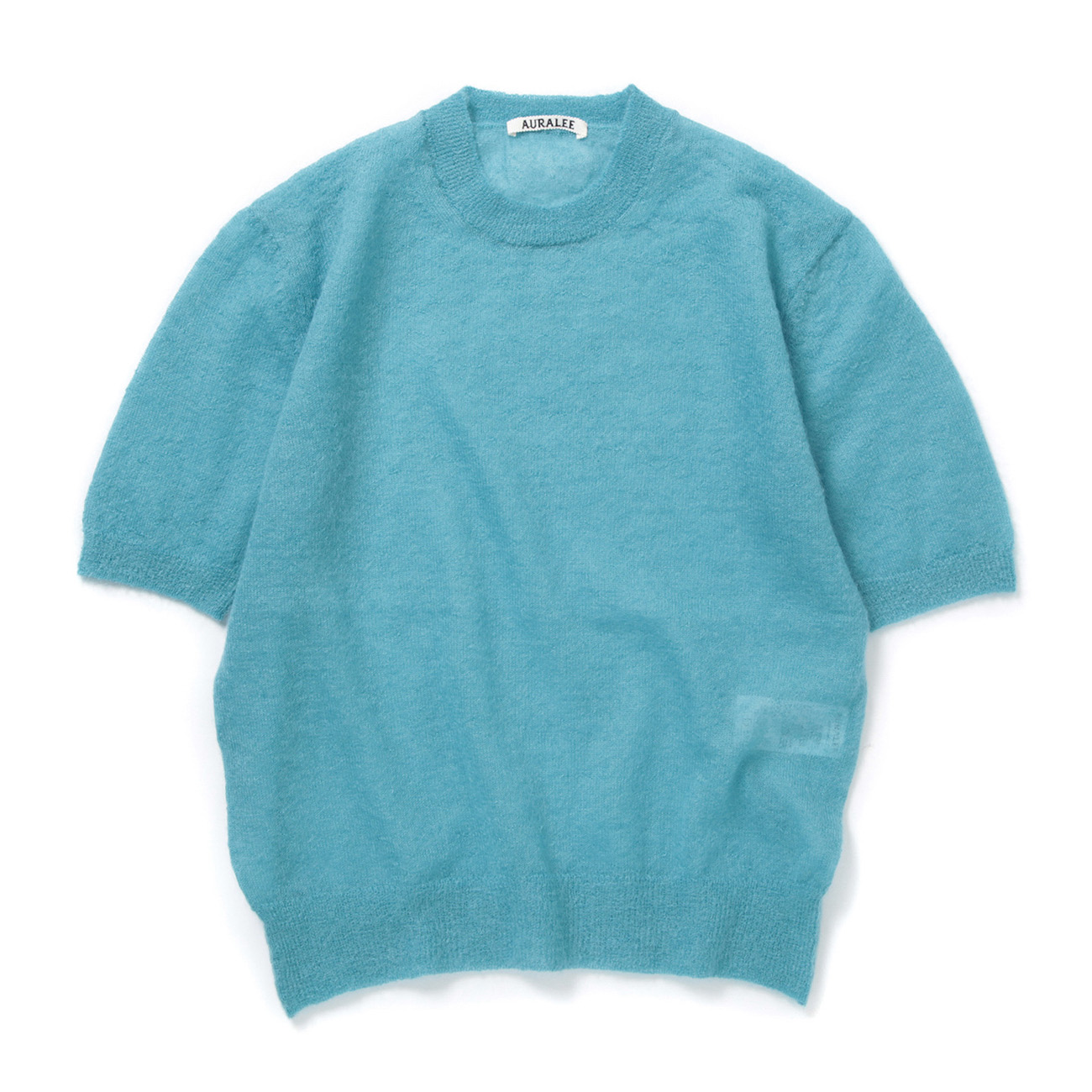 AURALEE / オーラリー | KID MOHAIR SHEER KNIT TEE (レディース