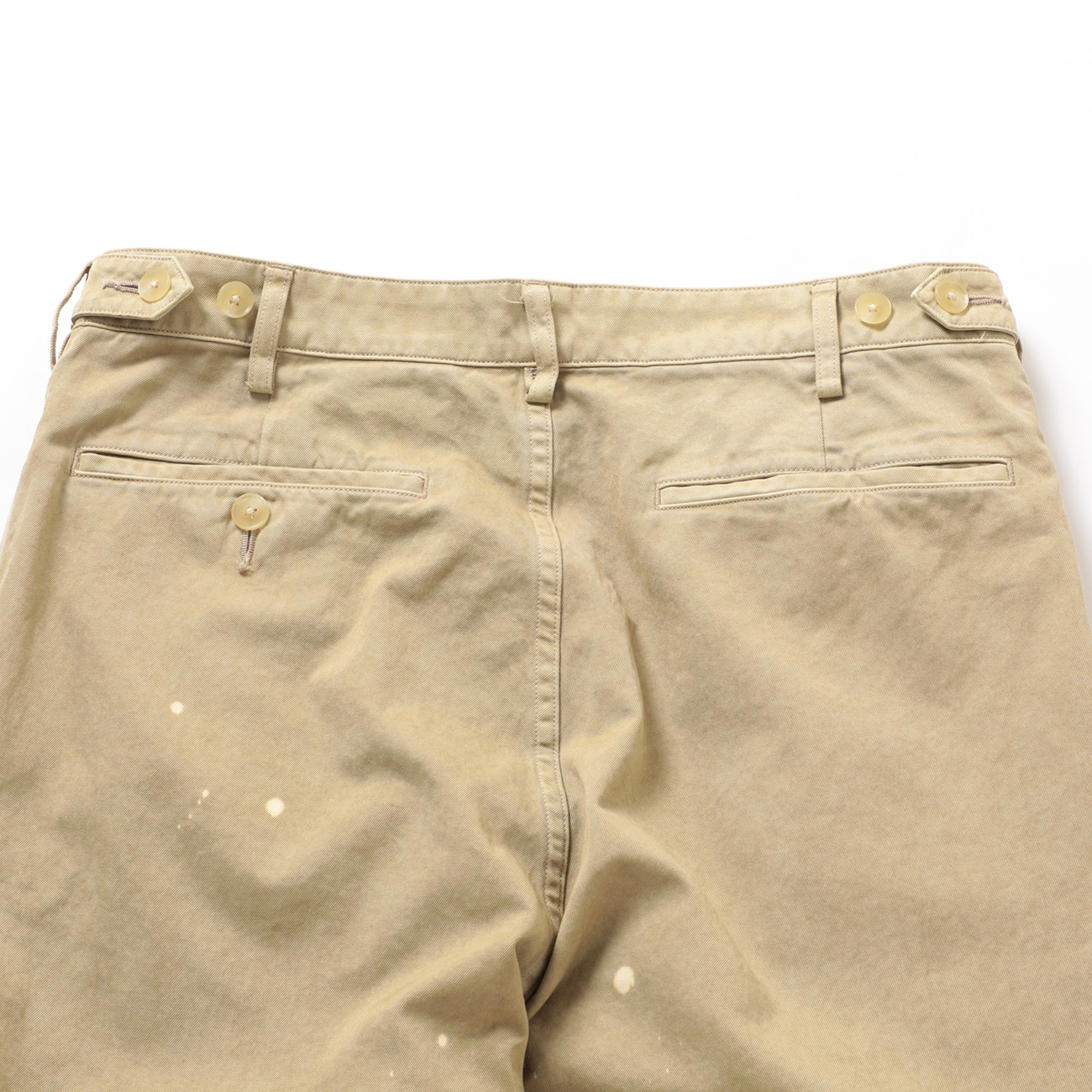 AURALEE / オーラリー | GARMENT-DYED FINX LIGHT CHINO ONE-TUCK WIDE