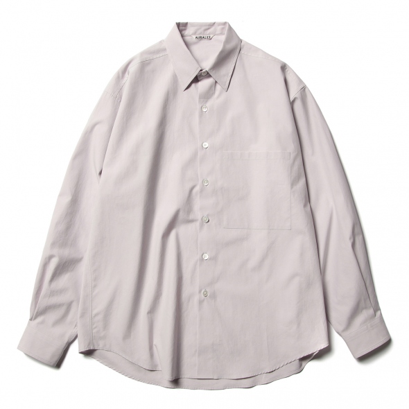 AURALEE / オーラリー | WASHED FINX TWILL BIG SHIRTS (メンズ