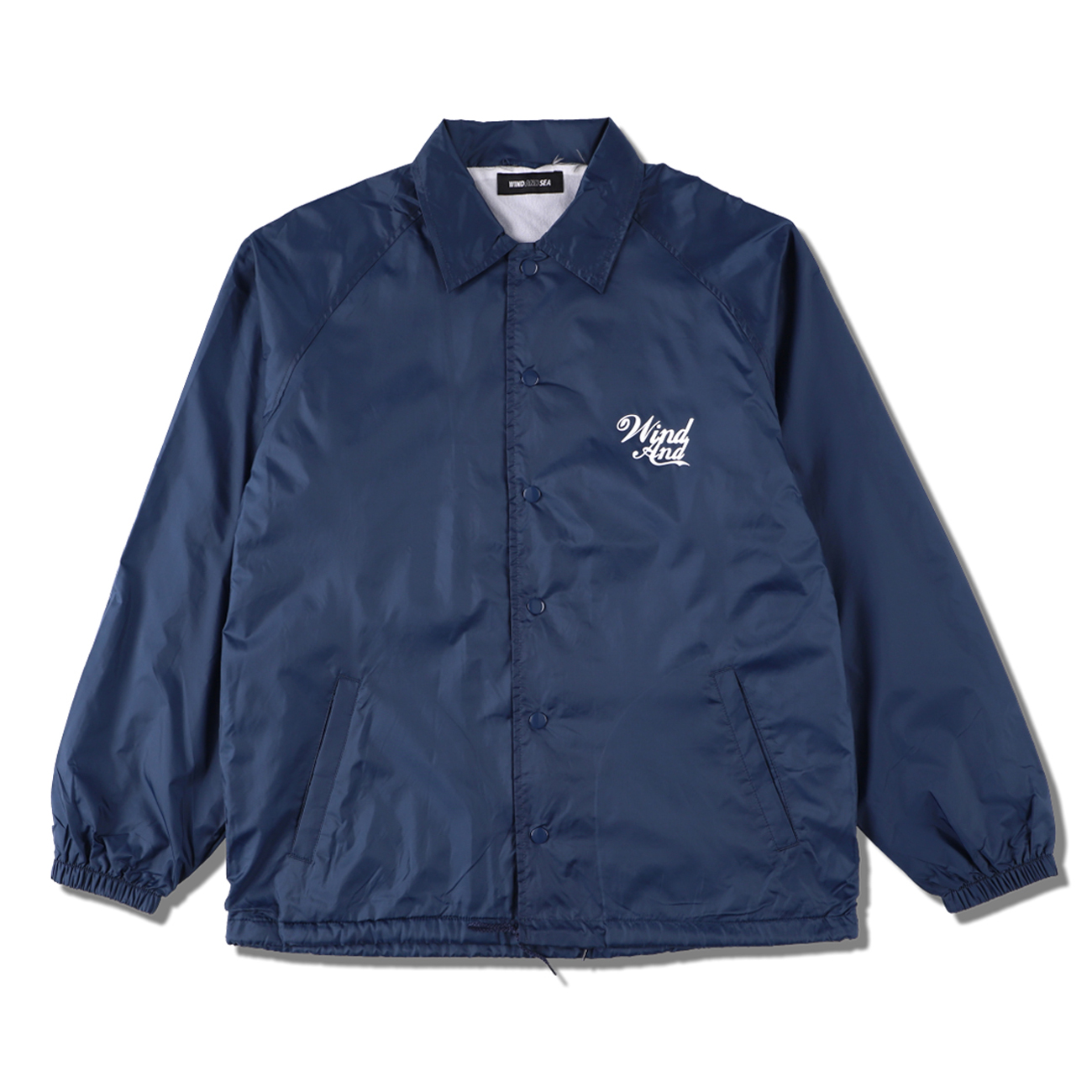 WIND AND SEA / ウィンダンシー | WDS (GLITTER) COACH JACKET - Navy