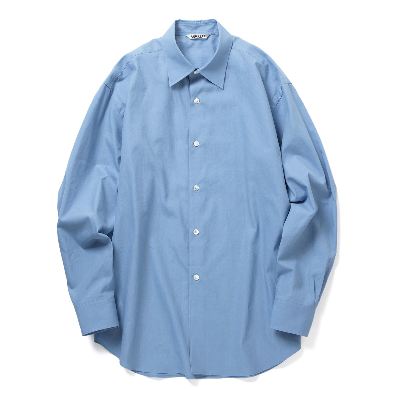 AURALEE / オーラリー | WASHED FINX TWILL SHIRT (レディース) - Blue
