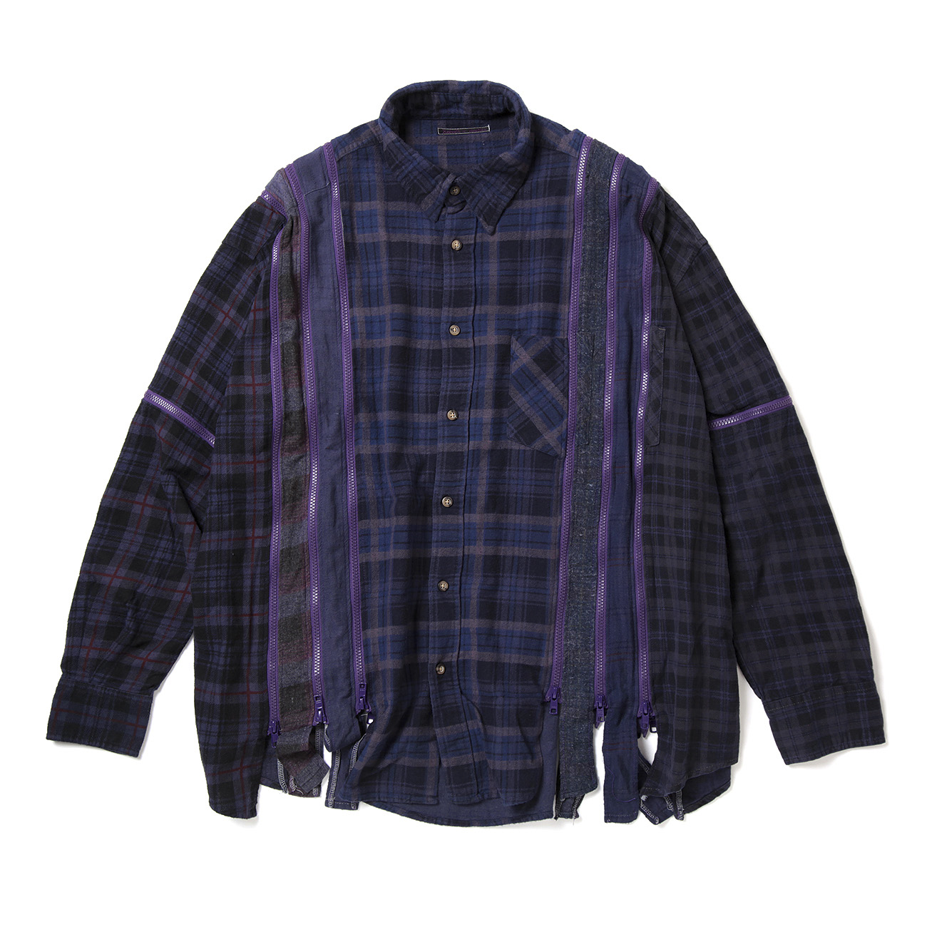 needles シャツ 中古・古着通販】Needles (ニードルズ) Classic Shirt - R/PE/W
