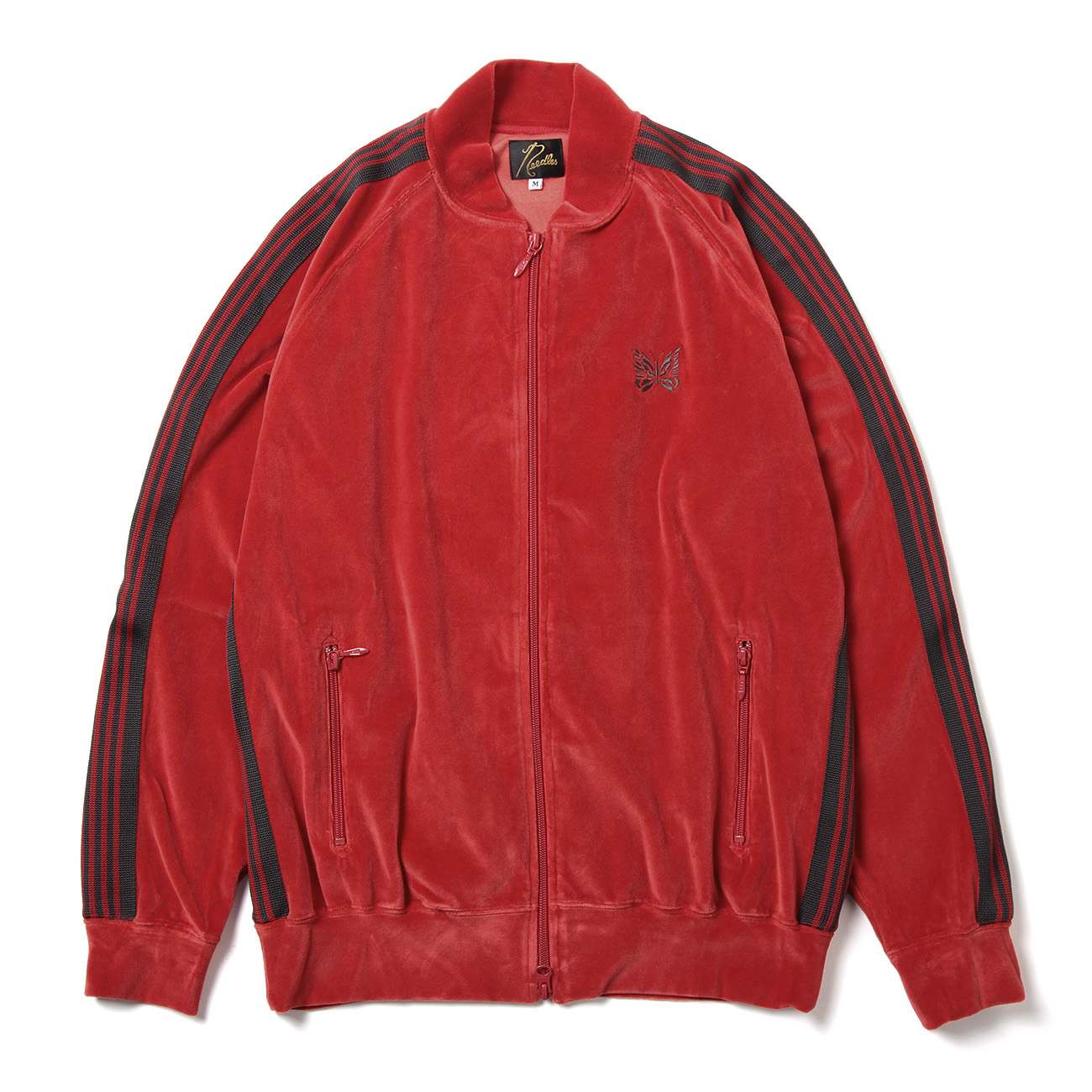 Needles / ニードルズ | R.C. Track Jacket - C/Pe Velour - Red