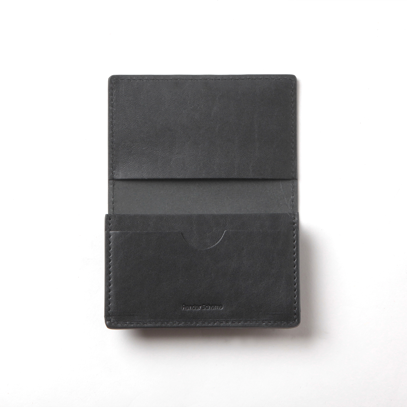 Hender Scheme / エンダースキーマ | folded card case - Black | 通販