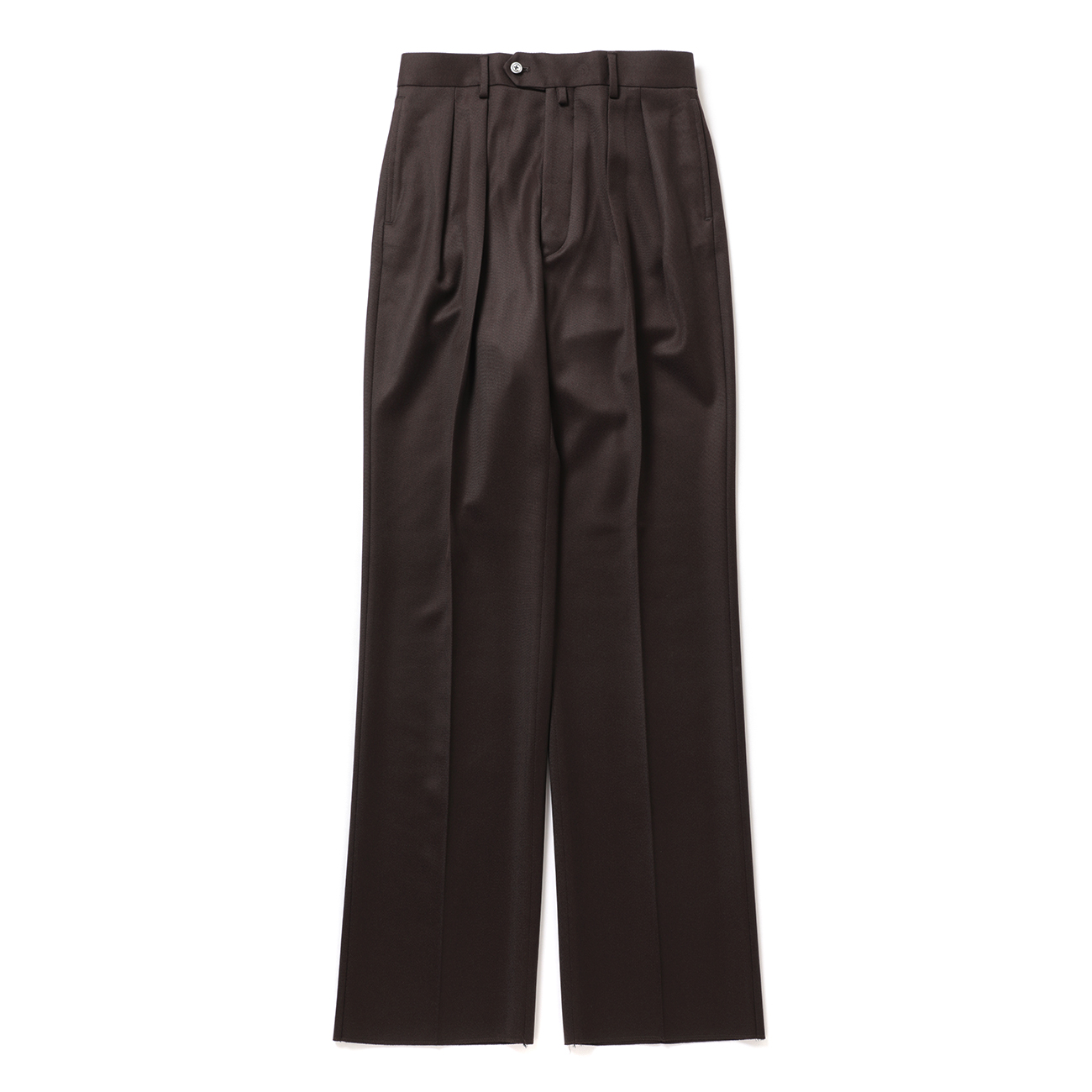 NEAT / ニート | Wool Tricotine Wide - Brown | 通販 - 正規取扱店