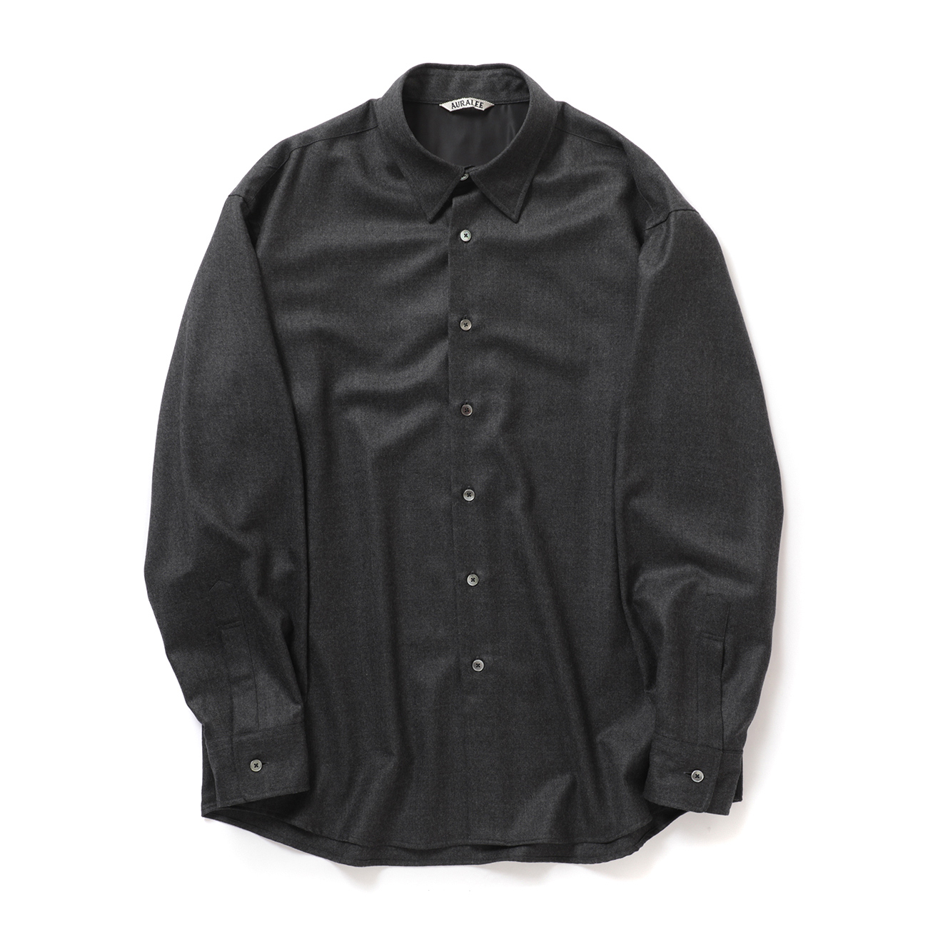 AURALEE / オーラリー | SUPER LIGHT WOOL SHIRT (メンズ) - Top