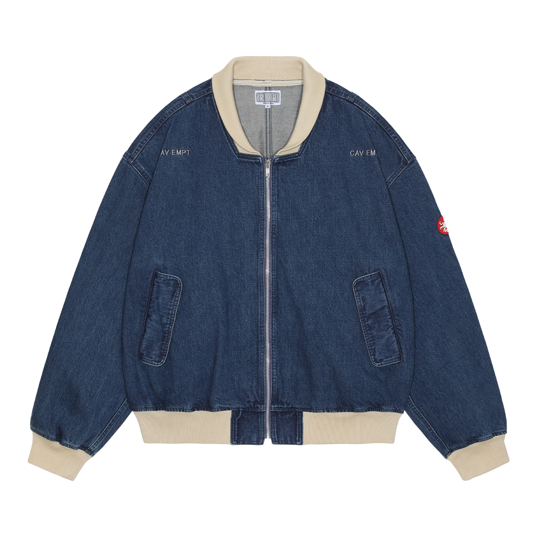 C.E / シーイー | WASHED DENIM ZIP JACKET - Indigo | 通販 - 正規