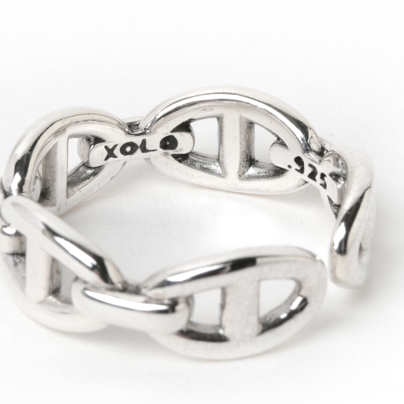 XOLO JEWELRY / ショロ ジュエリー | Anchor Chain Ring - Silver 925