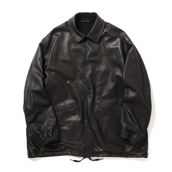 COMOLI / コモリ | シープスキン コーチジャケット - Black | 通販