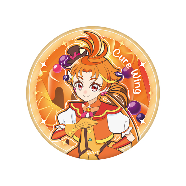 ひろがるスカイ！プリキュア】バースデー缶バッジ（キュアウィング