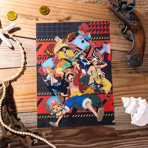 ワンピース】『MUGIWARA STORE ARTS』クリアファイル 麦わらの一味