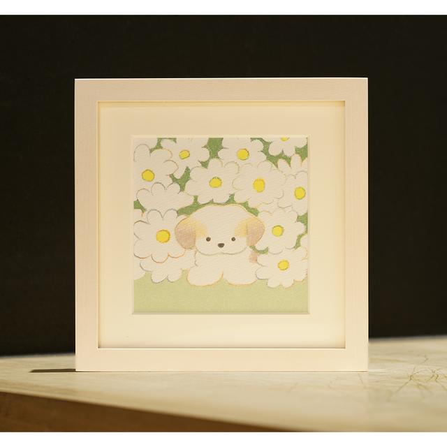 4月上旬頃配送】てらおかなつみ 額装原画15 てらおかなつみ -の商品