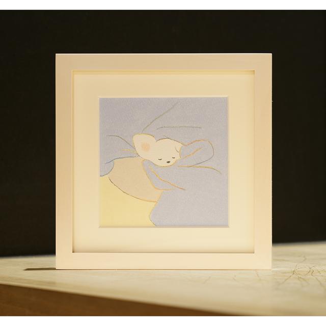 4月上旬頃配送】てらおかなつみ 額装原画19 てらおかなつみ -の商品