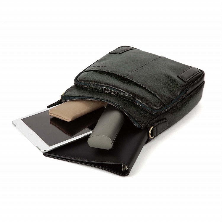 LO HOMME PRESSE／ロ・オム・プレッセ アルカイック 本革 ショルダー