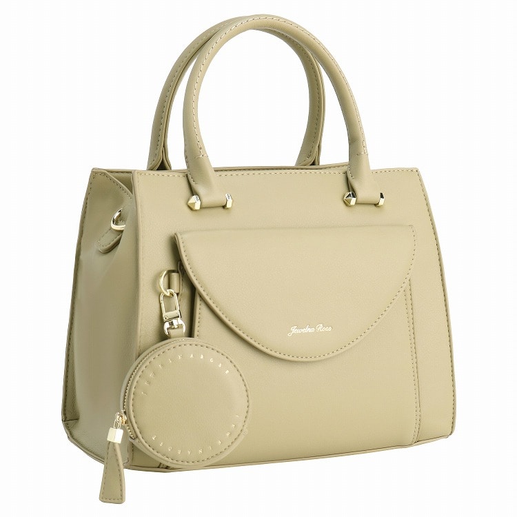 Jewelna Rose ヴィクシー ハンドバッグ 16232(04：グリーン): ジュエル