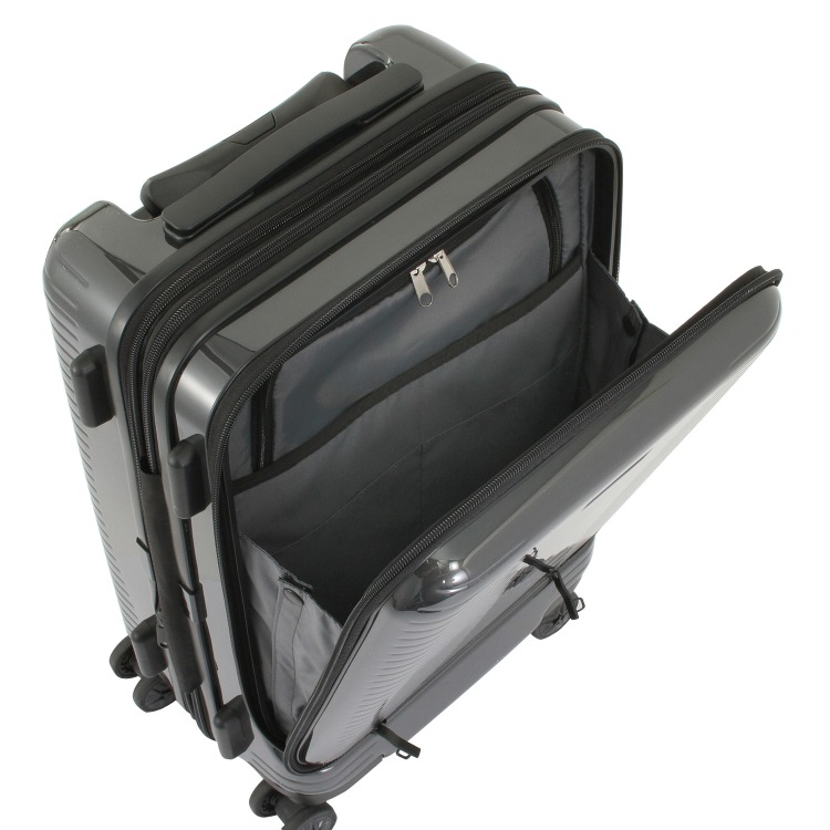 World Traveler／ワールドトラベラー プリマス スーツケース 機内