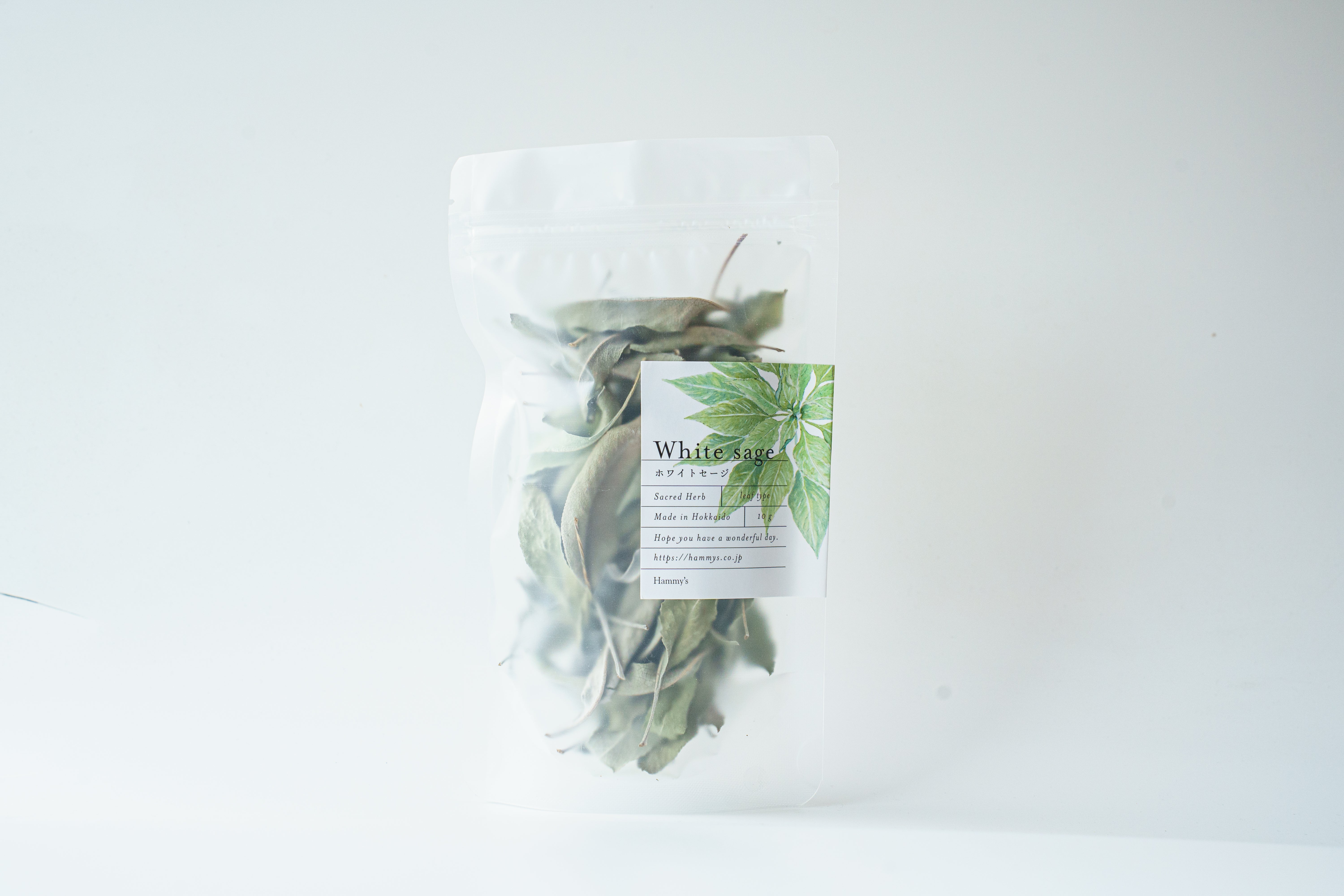 北海道産 無農薬栽培 ホワイトセージ 10g – Hammy's