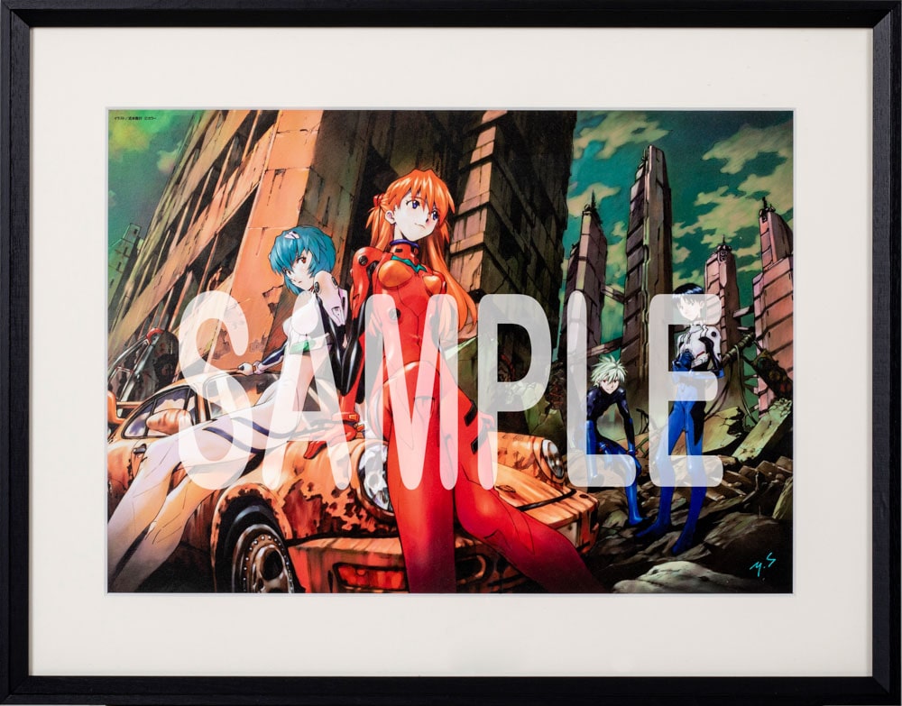 貞本義行「新世紀エヴァンゲリオン」A3複製原画 B: その他グッズ