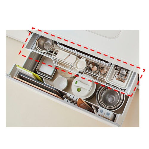 LIXIL・サンウエーブ アシストポケット用シェルフ（シンク下用）[#NAP