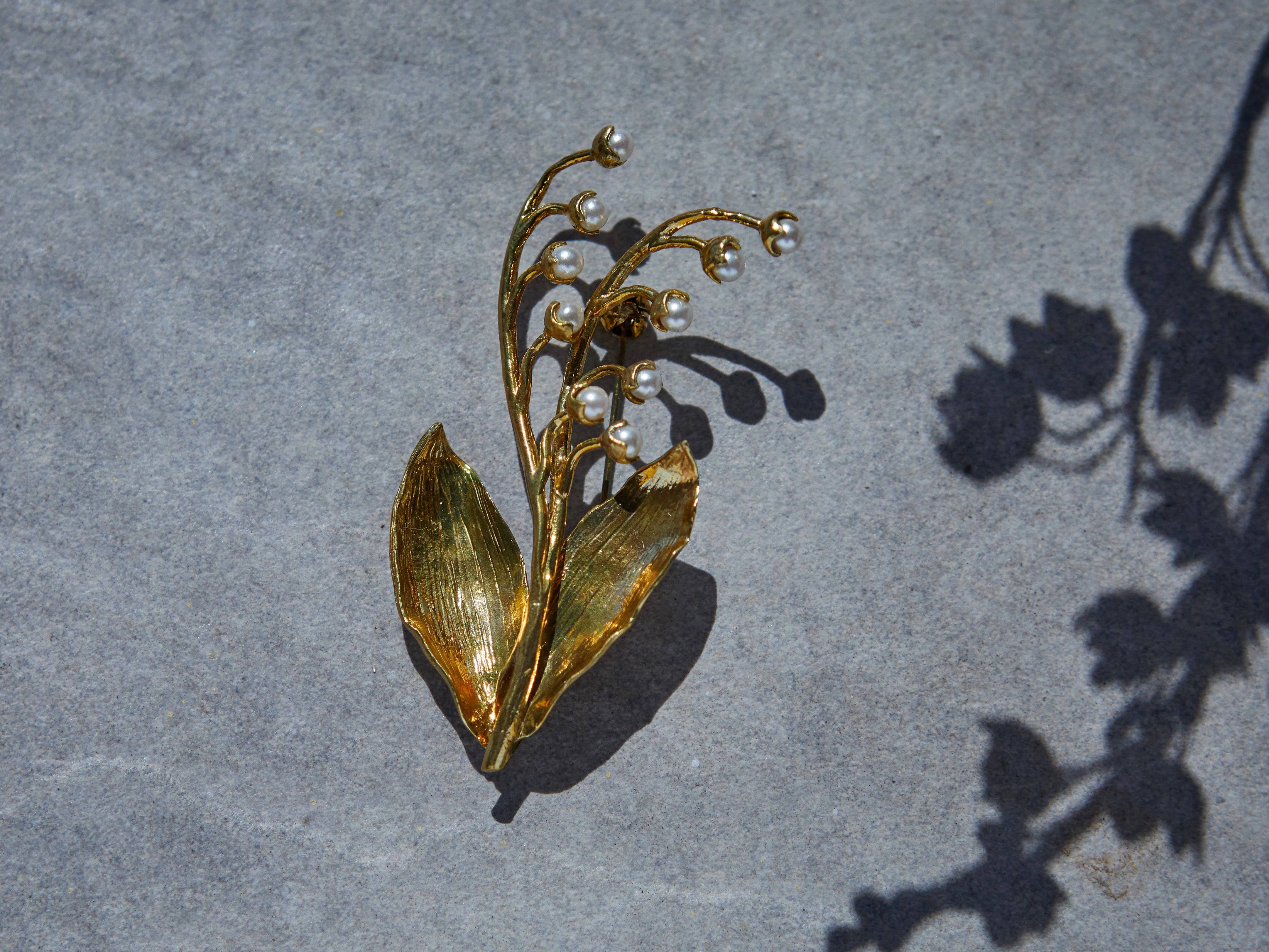 スズランのブローチ – m.soeur