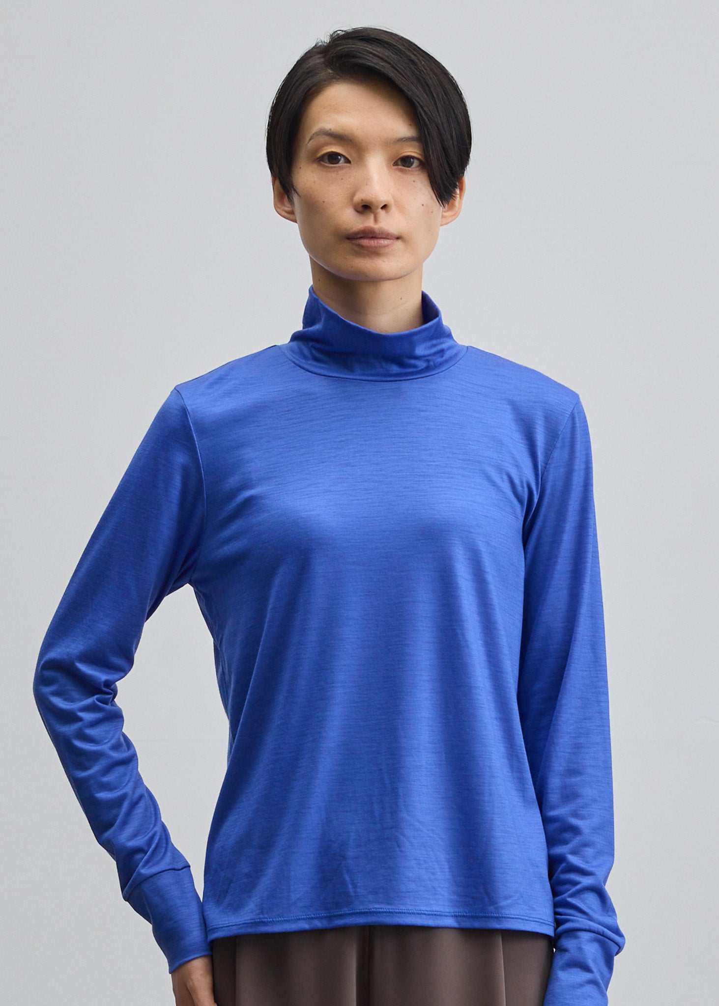 クリアウールタートルネックカットソー - SOÉJU online store｜上質な