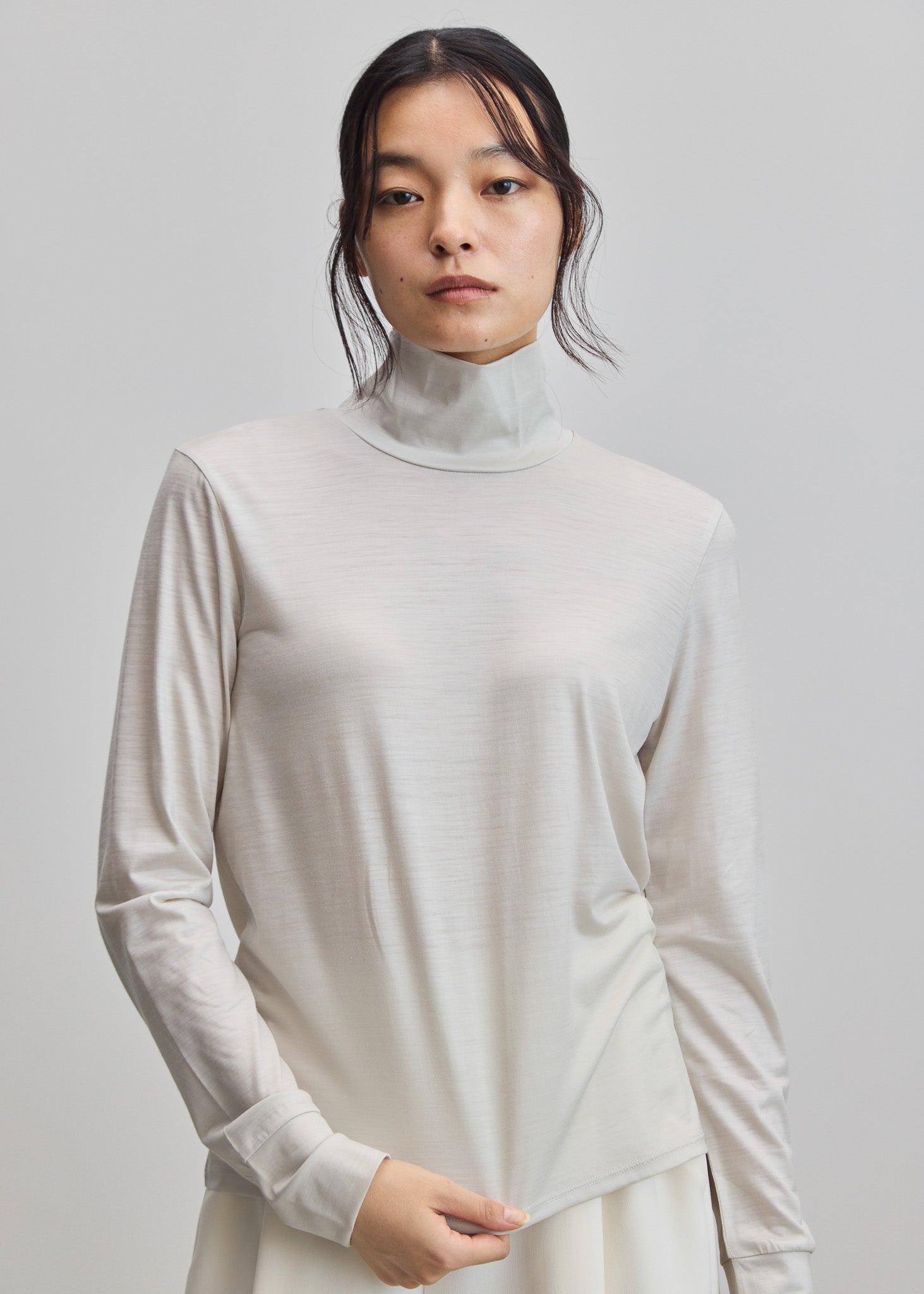 クリアウールタートルネックカットソー - SOÉJU online store｜上質な