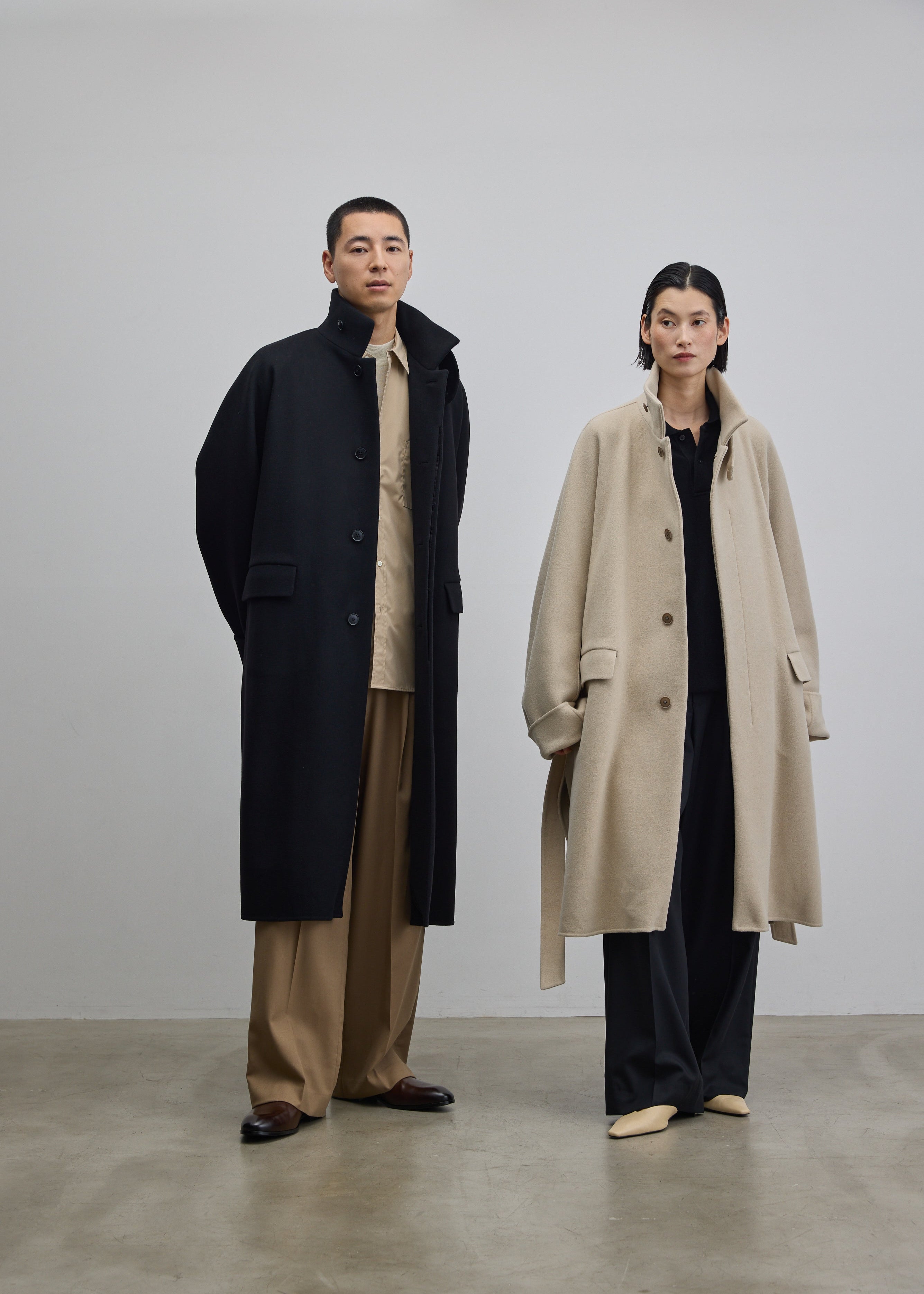 スーパー140メルトンバルマカーンコート｜SOÉJU k - SOÉJU online store