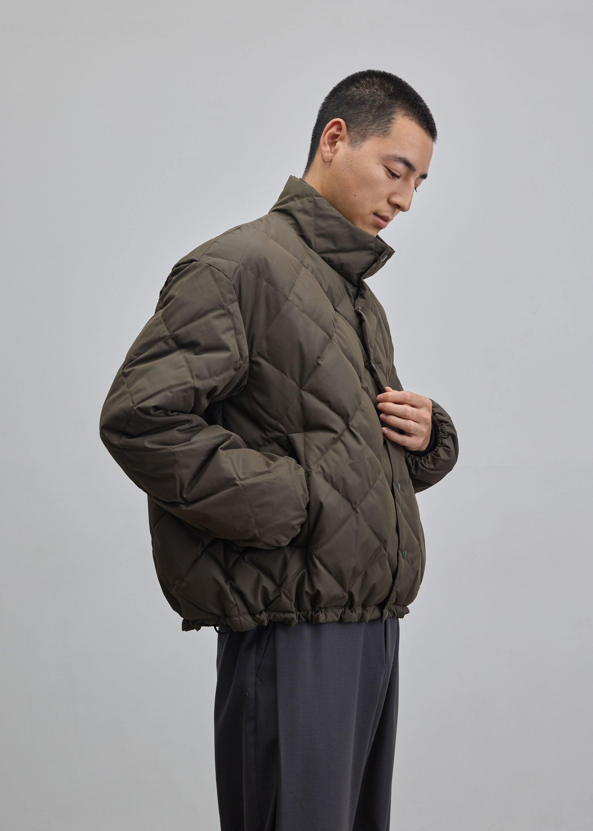 TAION / キルティングダウンブルゾン｜SOÉJU k - SOÉJU online store