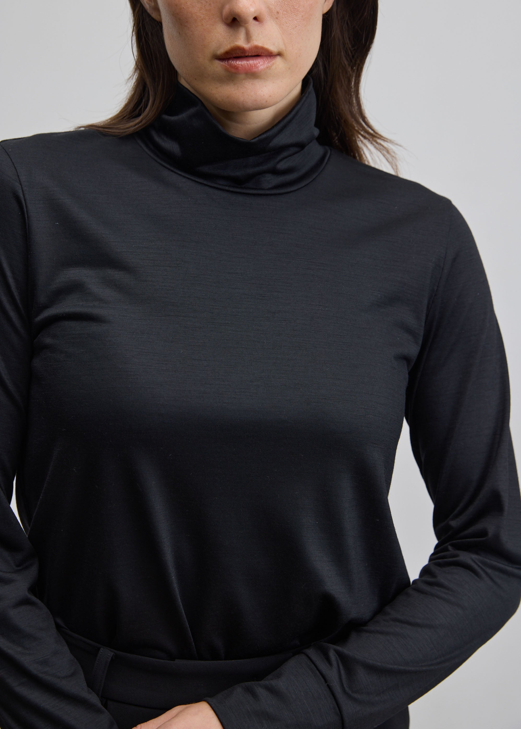 クリアウールタートルネックカットソー - SOÉJU online store｜上質な