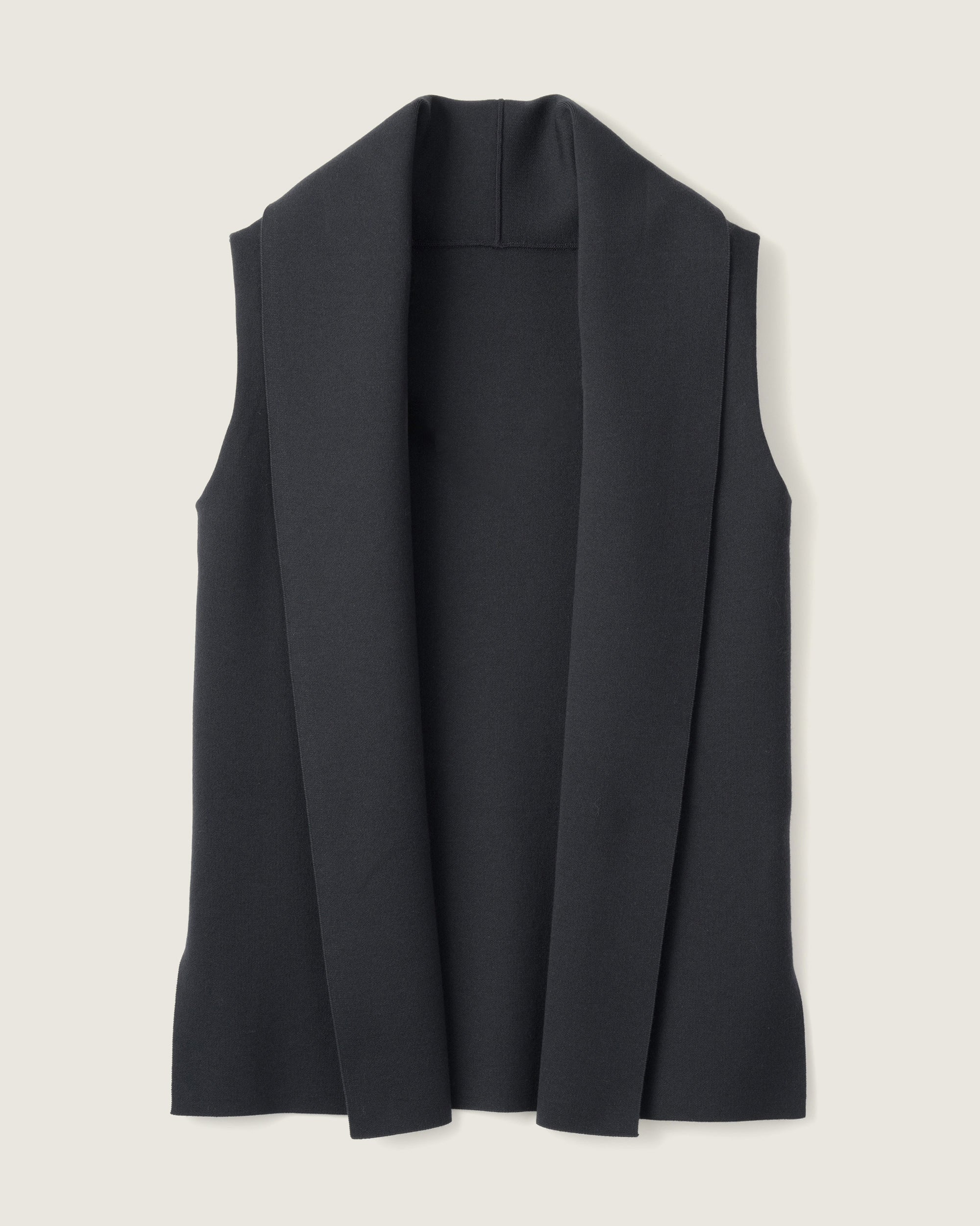 ウール混ニットジレ - SOÉJU online store｜上質な大人の女性のための