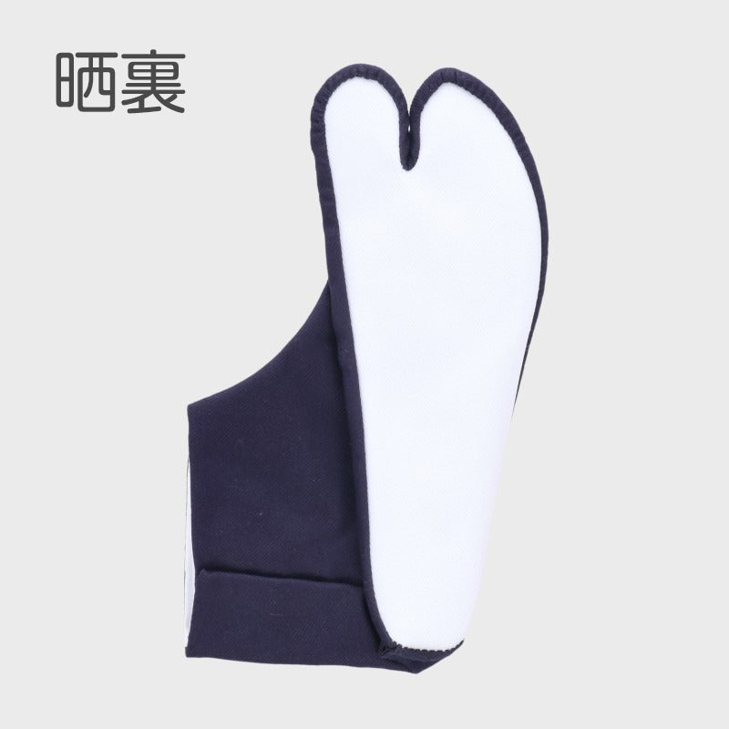 足袋 綾紺 日本製 4枚こはぜ 濃紺 晒裏 綿100% きねや足袋 和装小物