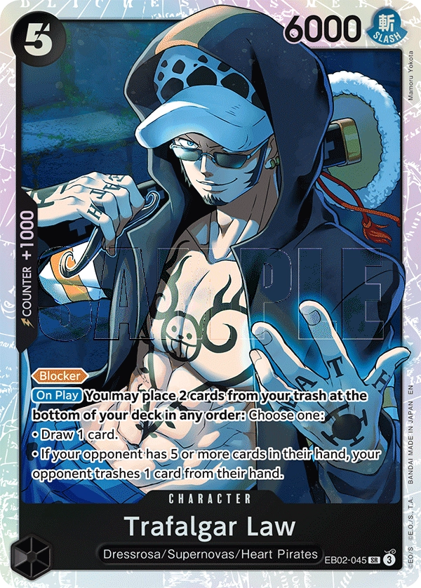 OP05-069 Trafalgar Law One Piece Card Game Card | One Piece Card Game