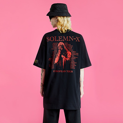 T-shirts RAF SIMONS Oversized T-Shirt Solemn-X Black (221-M130