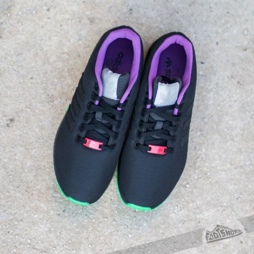 Men's shoes adidas ZX Flux RS Core Black/ Flalim/ Periwi (AF6341