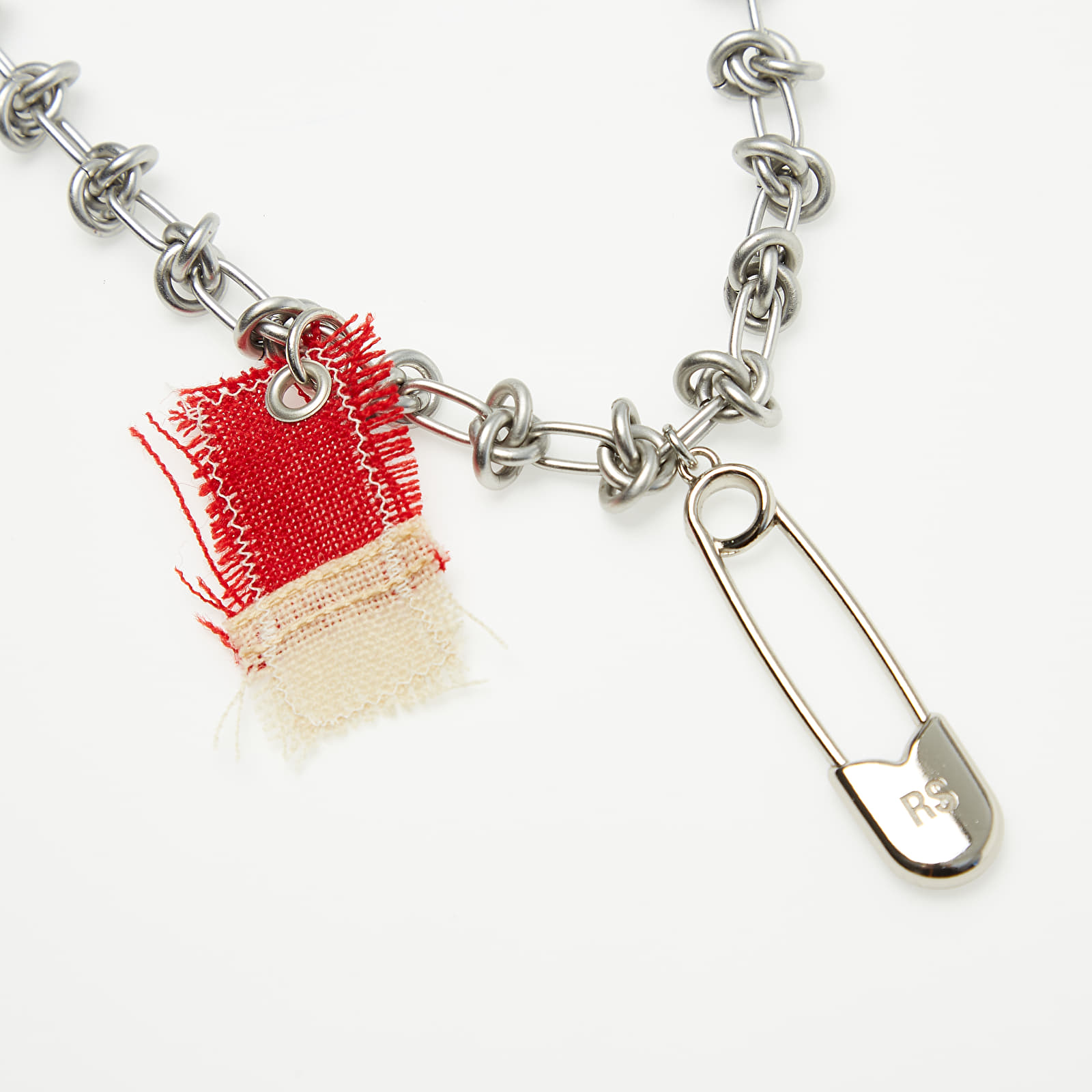 Jewelry RAF SIMONS Knot Charm Necklace Silver (202-976-75002-00085