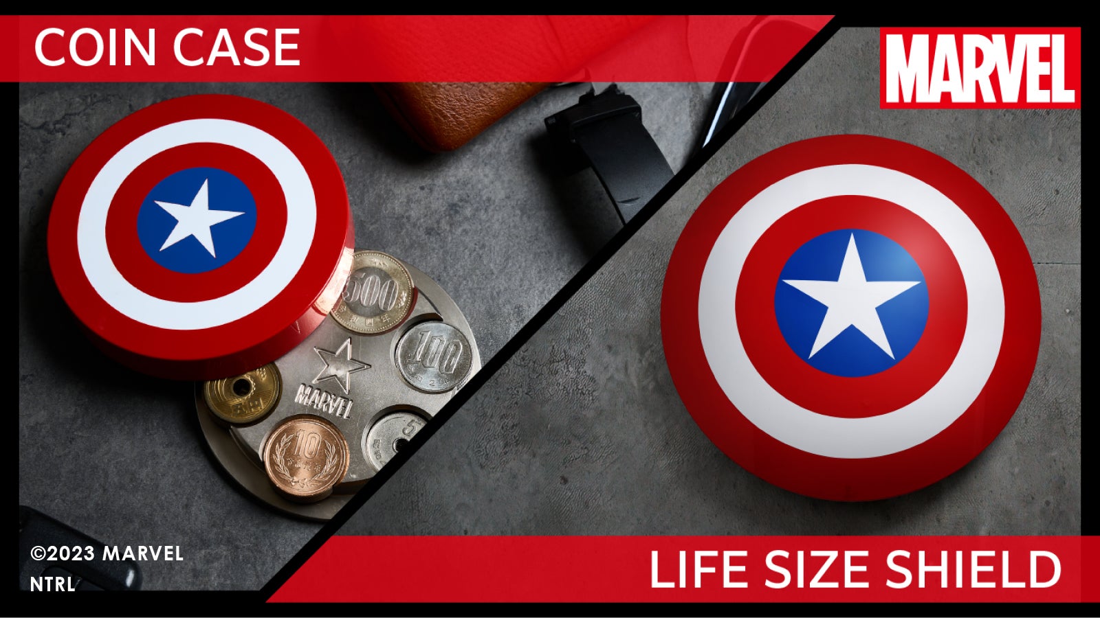 キャプテン・アメリカ」のシールドをデザイン！マクアケ限定