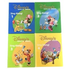 ❤️大特価‼️ディズニー 英語システム DWE シングアロング（本） 1〜4