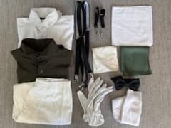 週末限定セール】プリマカーラ 新郎シャツセット + お色直しシャツ