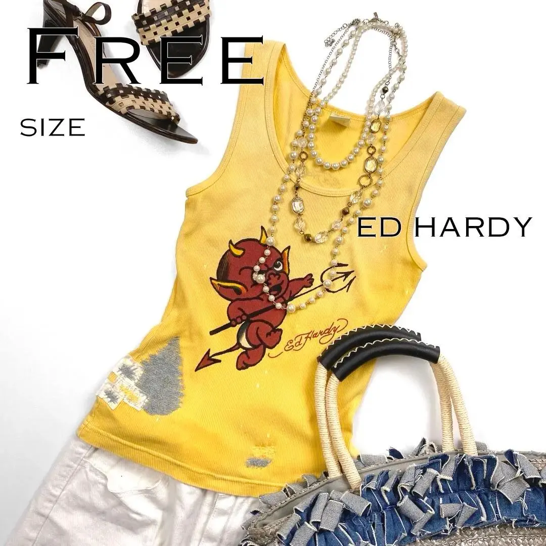 2026年最新】Ed Hardy タンクトップの人気アイテム - メルカリ