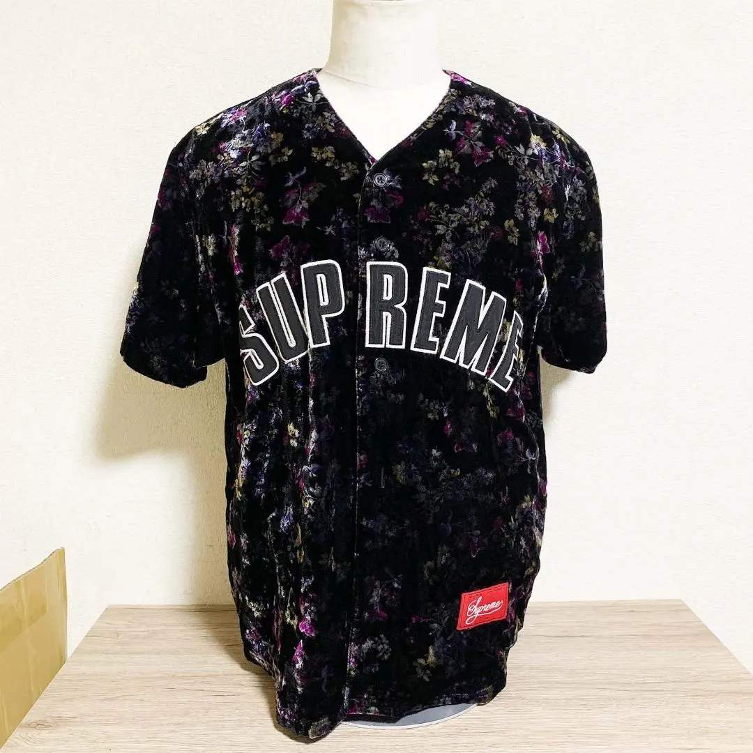 2026年最新】supreme floral velour baseball jerseyの人気アイテム