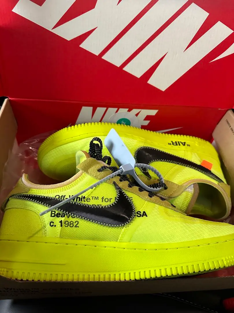 2026年最新】ナイキ エアフォース1 ロー オフ ホワイト ボルトの人気