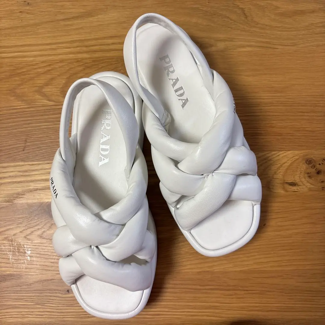 2026年最新】prada ナッパレザーサンダルの人気アイテム - メルカリ