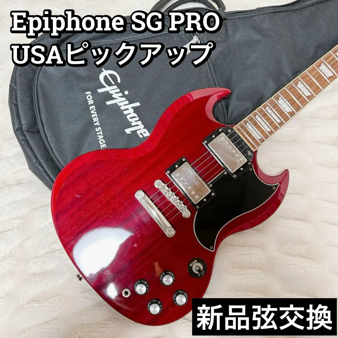 2026年最新】Epiphone 種類：SGタイプ エレキギターの人気アイテム