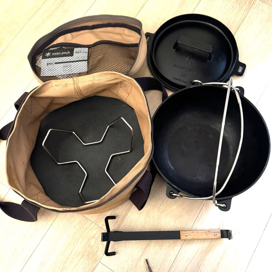 2026年最新】スノーピーク和鉄ダッチオーブンの人気アイテム - メルカリ