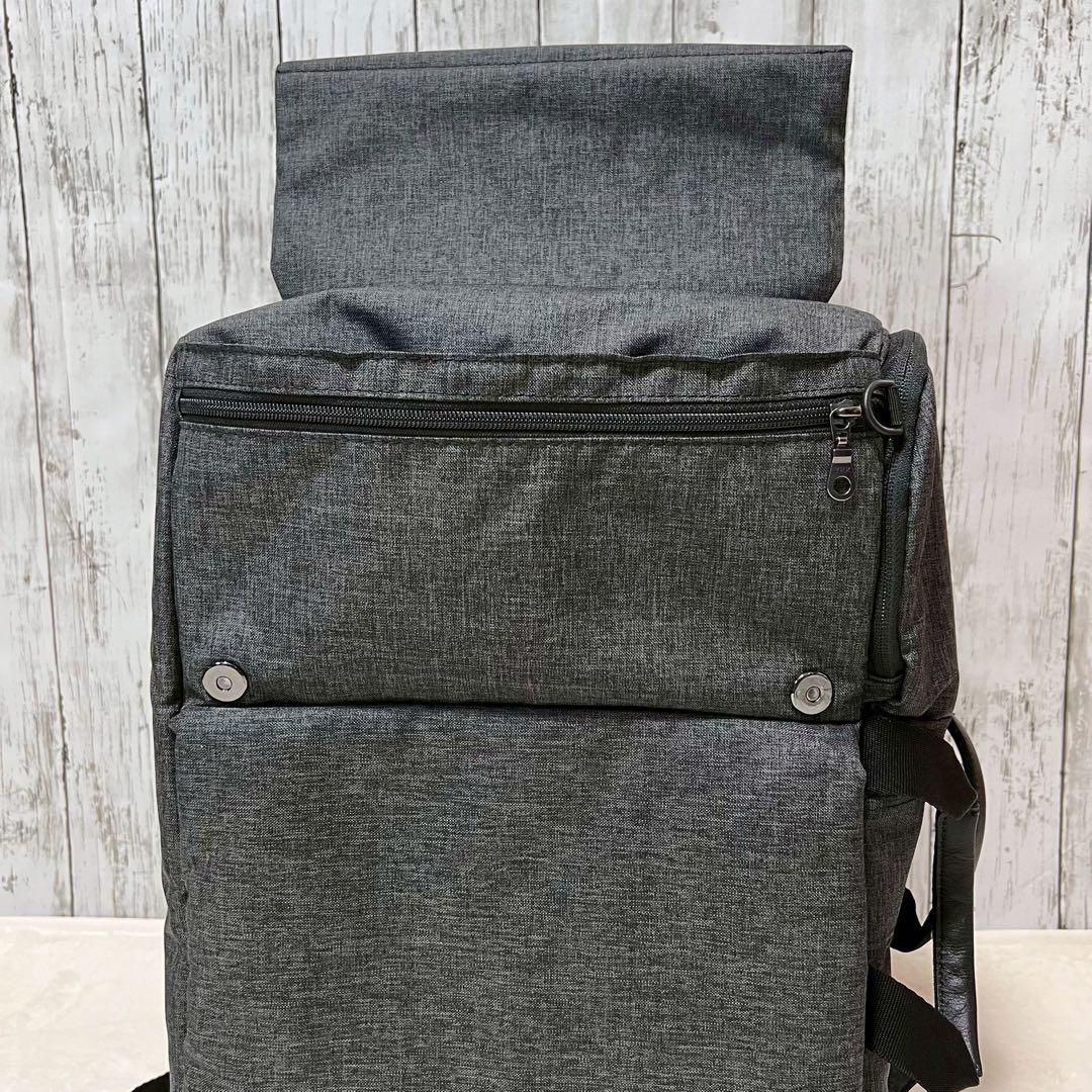 美品 SUPER CONSUMER かわるビジネスリュック 2way A4可能